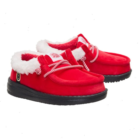 Wally Toddler Santa Claus - Red