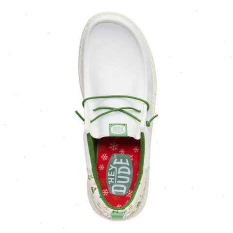 Wally Funk Retro Christmas - Egret/Multi