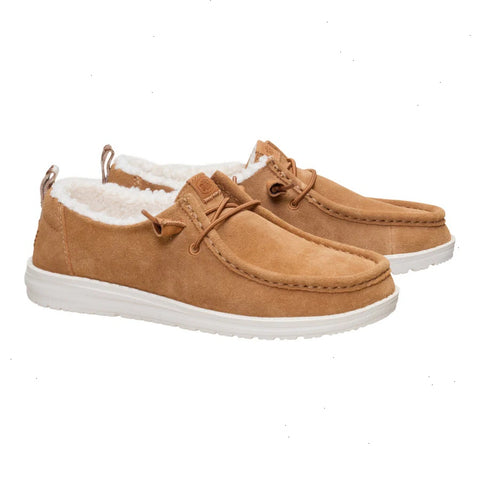 Wendy Suede Shearling - Lion Orange/Multi