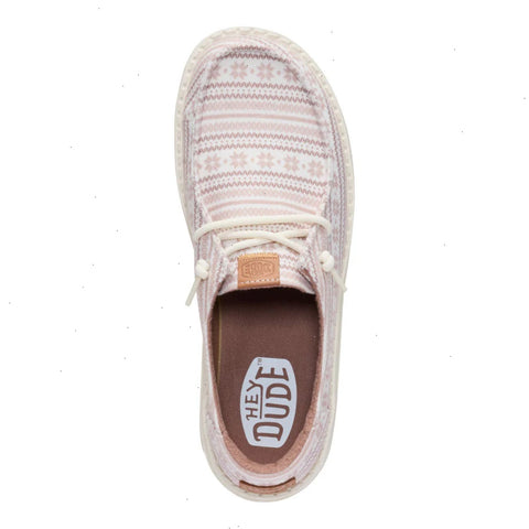 Wendy Nordic Sweater - Egret/Multi