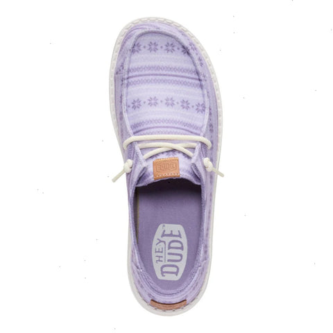 Wendy Nordic Sweater - Purple Ash/Multi