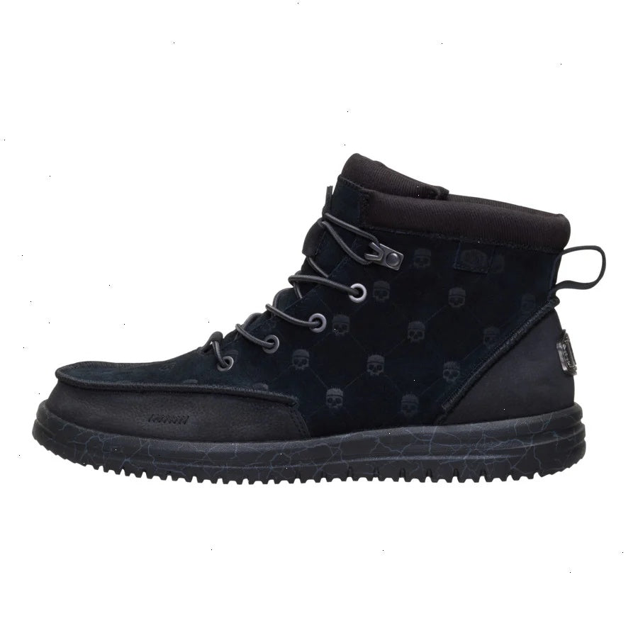 Jelly Roll Bradley Suede - Black/Black Oyster
