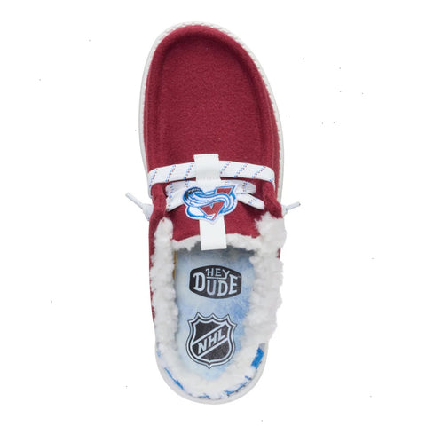 NHL® Avalanche Wally Slip - Burgundy/Blue
