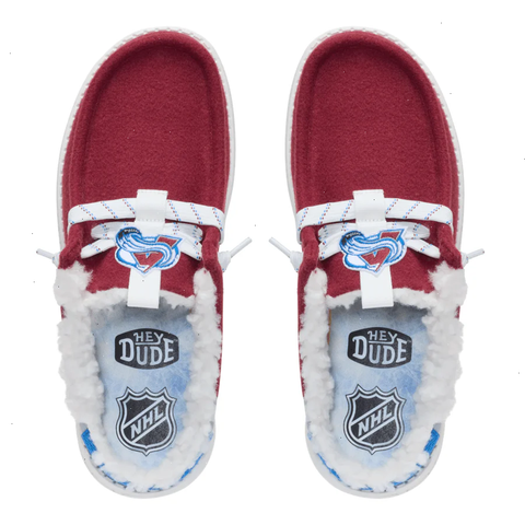NHL® Avalanche Wally Slip - Burgundy/Blue
