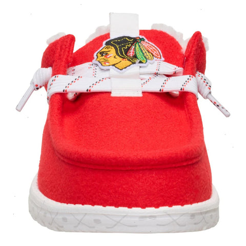NHL® Blackhawks Wally Slip - Varsity Red/Black