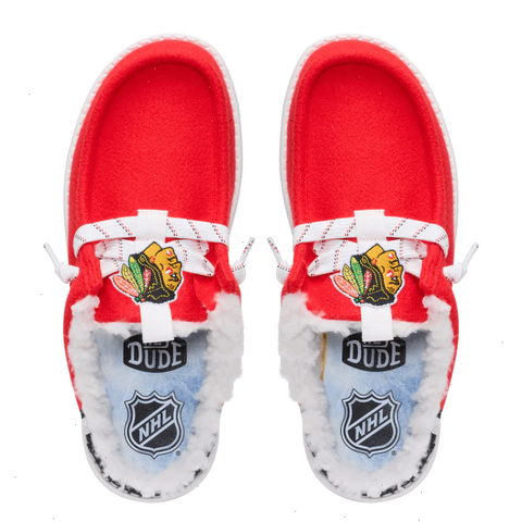 NHL® Blackhawks Wally Slip - Varsity Red/Black