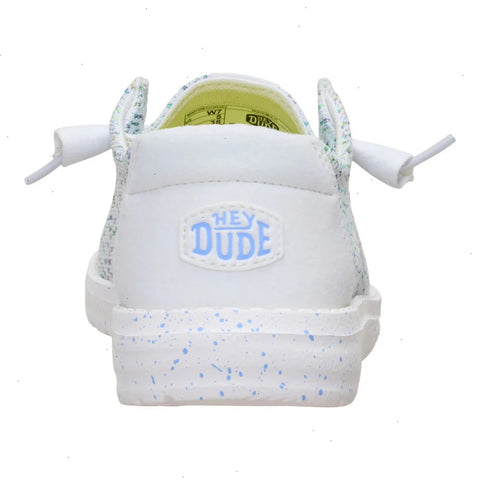 Wendy Stretch Speckle - White/Multi