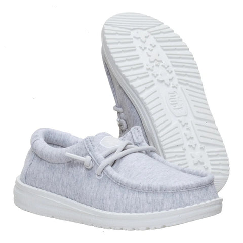 Wally Youth Stretch Jersey - Light Grey