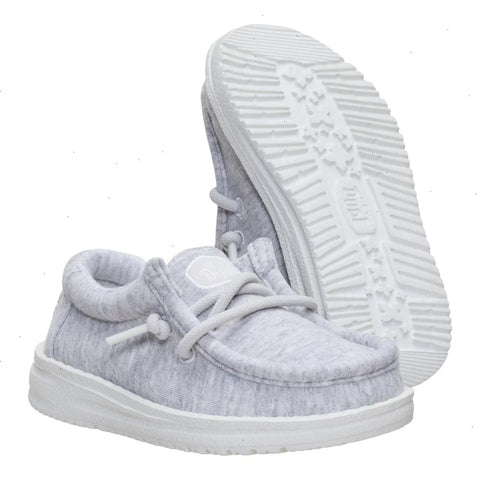 Wally Toddler Stretch Jersey - Light Grey