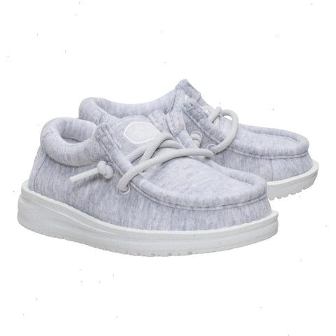 Wally Toddler Stretch Jersey - Light Grey