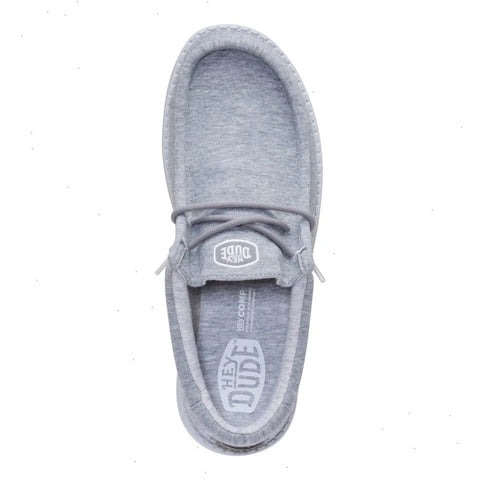 Wally Stretch Jersey Wide - Grey