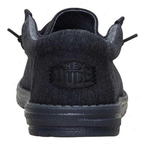 Wally Stretch Jersey Wide - Black/Black