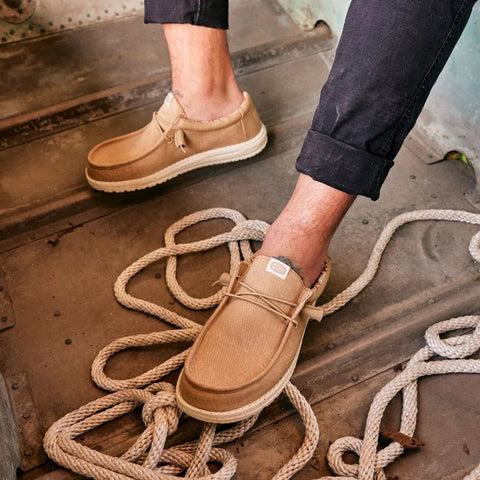 Wally Stretch Canvas - Tan