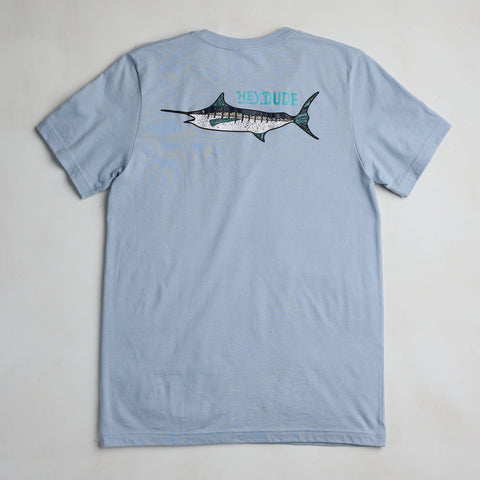HEYDUDE Marlin Tee - Light Blue