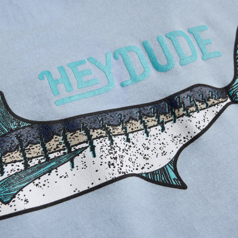 HEYDUDE Marlin Tee - Light Blue