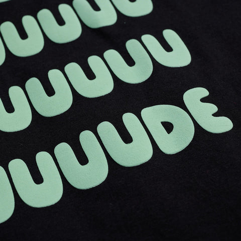 Duuuuuude Tee - Black/Mint