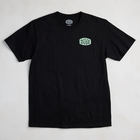 Duuuuuude Tee - Black/Mint