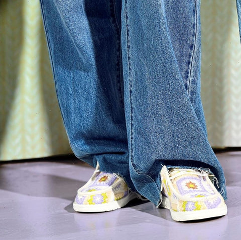 Wendy Cottage Crochet - Egret/Lavender/Multi