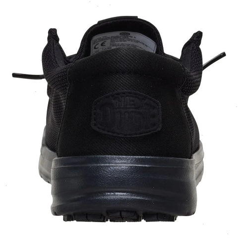 Wally Work CE Slip Resistant Wide - Black